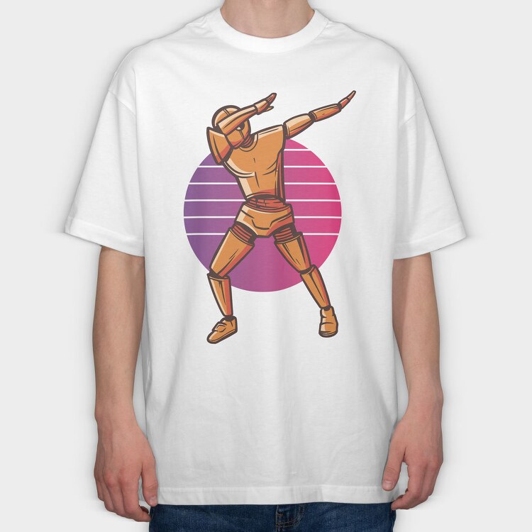 Dabbing Crash Test, Tricou Oversize Barbati (Unisex)