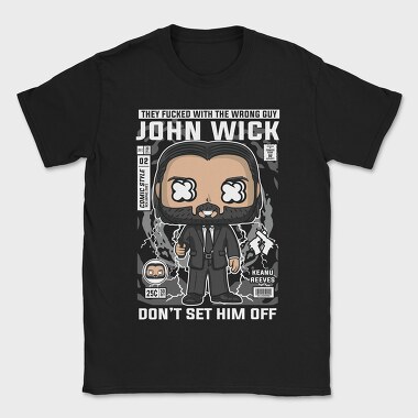 John Wick, Tricou Barbati (Unisex)