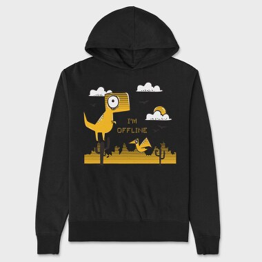 I'm Offline, Hanorac Oversize Barbati (Unisex)