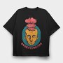 Overthinking, Tricou Oversize Barbati (Unisex)