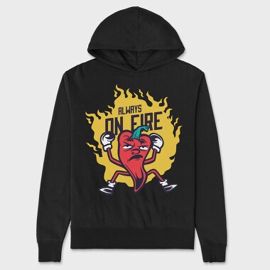 Chilli Angry, Hanorac Oversize Barbati (Unisex)