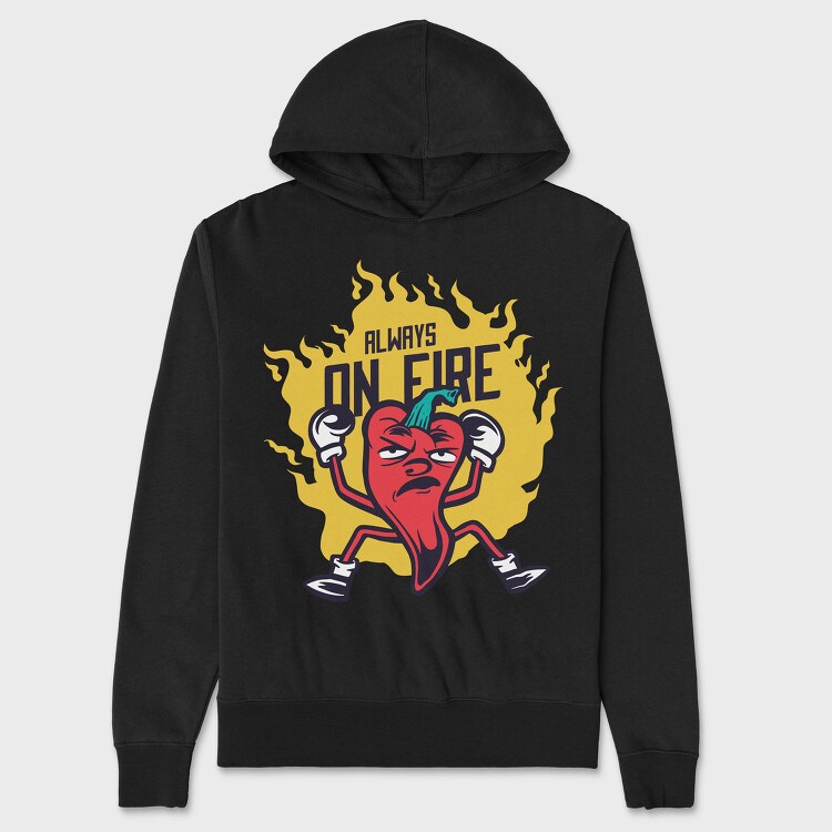 Chilli Angry, Hanorac Oversize Barbati (Unisex)