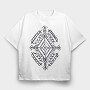 Berber Motif Mofit, Tricou Oversize Barbati (Unisex)