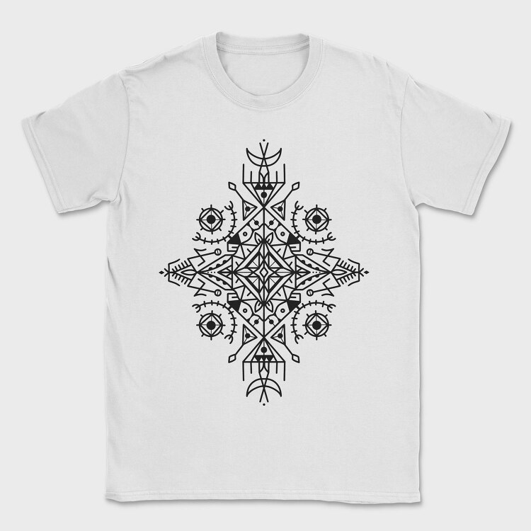 Berber Shape Berbere, Tricou Barbati (Unisex)
