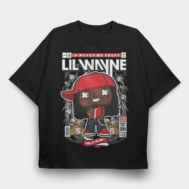 Lil Wayne, Tricou Oversize Barbati (Unisex)