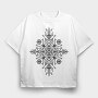 Berber Shape Berbere, Tricou Oversize Barbati (Unisex)
