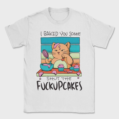 Cupcake Cat, Tricou Barbati (Unisex)