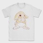 Cute Angry Bunny, Tricou Barbati (Unisex)