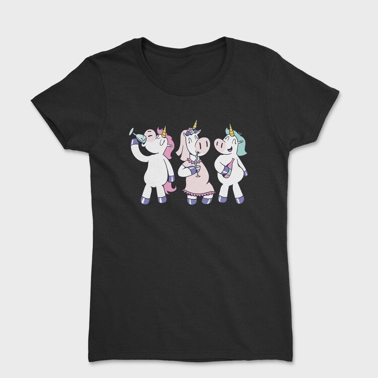 Drunk Unicorns, Tricou Femei