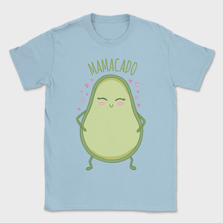 Cute Avocado Mom Mamacado Pt, Tricou Barbati (Unisex)