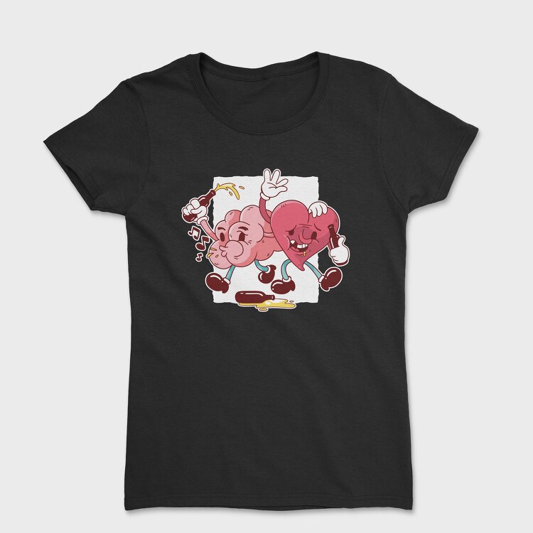 Drunk Heart And Brain, Tricou Femei