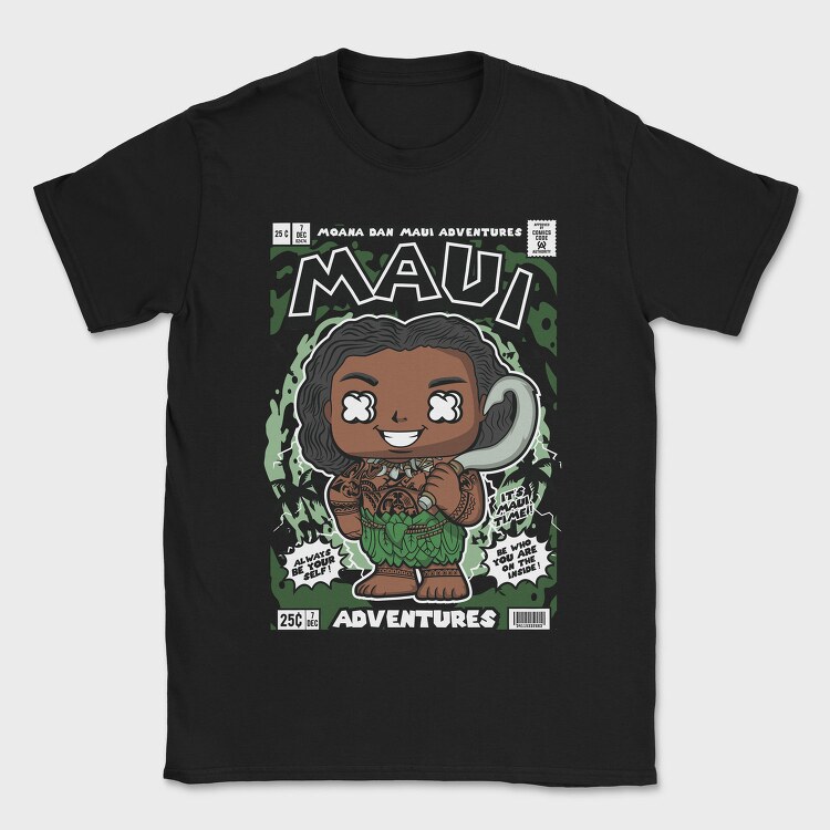 Maui Moana, Tricou Barbati (Unisex)