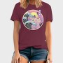 Japanese Wave Cat, Tricou Barbati (Unisex)