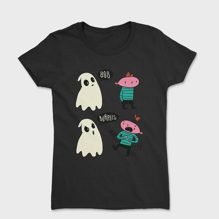 Boo Burpees, Tricou Femei