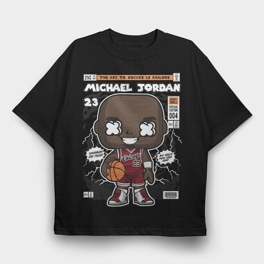 Michael Jordan, Tricou Oversize Barbati (Unisex)