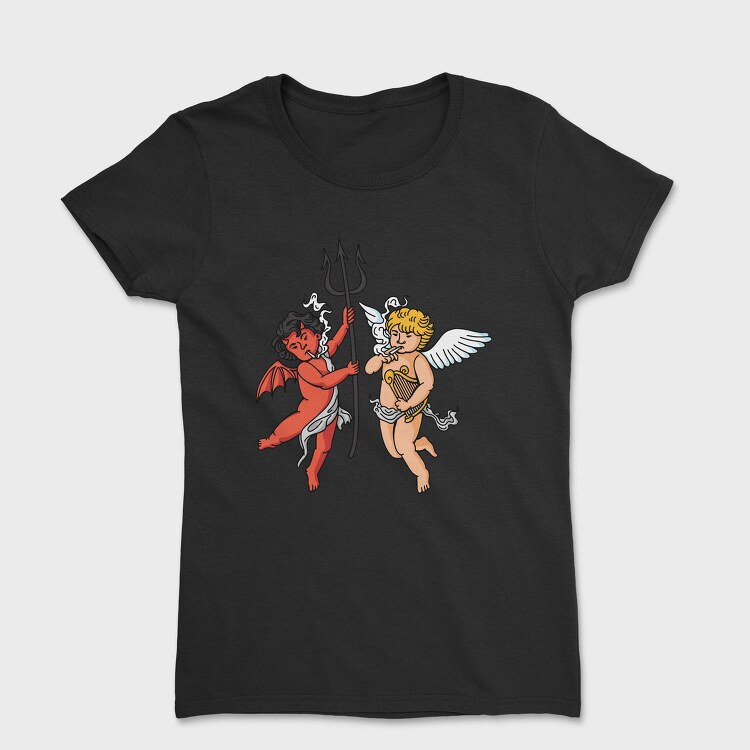 Demond Angel Smoking, Tricou Femei