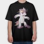 Unicorn Hangover, Tricou Oversize Barbati (Unisex)