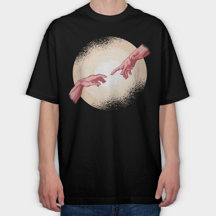 Creation Moment, Tricou Oversize Barbati (Unisex)