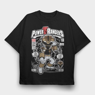 Power Ranger, Tricou Oversize Barbati (Unisex)