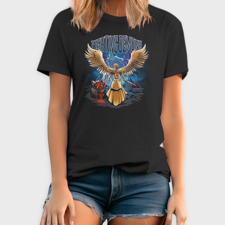 Fighting Demons, Tricou Barbati (Unisex)