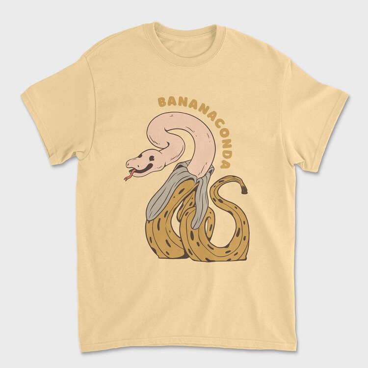 Banana Conda, Tricou Barbati (Unisex)