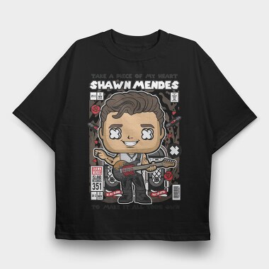 Shawn Mendes, Tricou Oversize Barbati (Unisex)