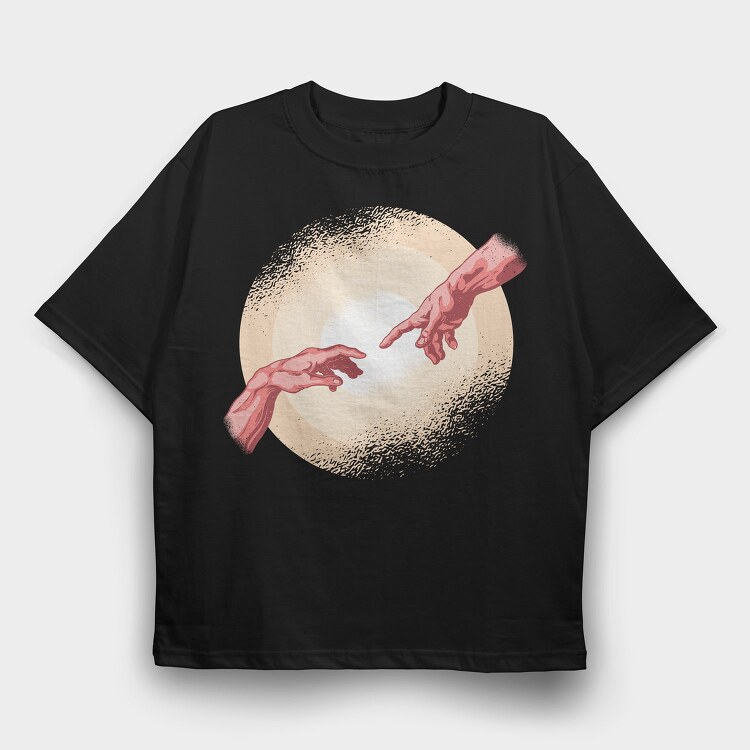 Creation Moment, Tricou Oversize Barbati (Unisex)