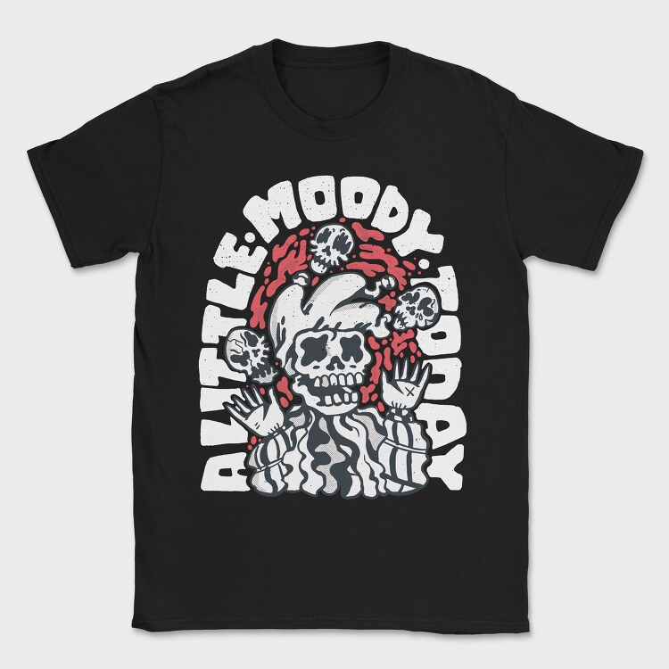 Moody Skeleton, Tricou Barbati (Unisex)