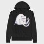 Liking Cat, Hanorac Oversize Barbati (Unisex)