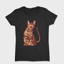 Bengal Cat Realistic, Tricou Femei