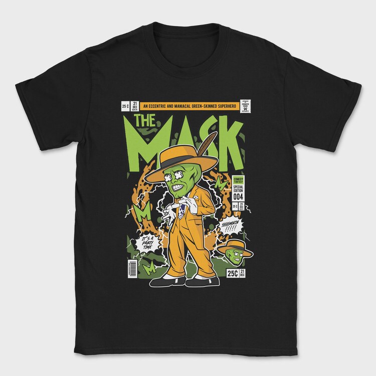 The Mask, Tricou Barbati (Unisex)