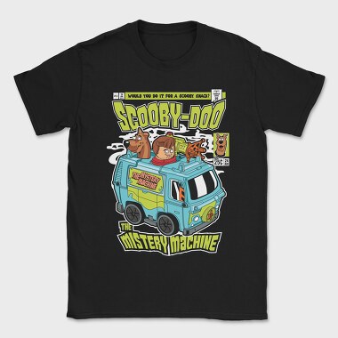 The Mistery Machine, Tricou Barbati (Unisex)