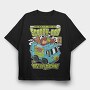 The Mistery Machine, Tricou Oversize Barbati (Unisex)