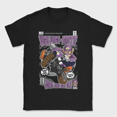 Waluigi Motocross, Tricou Barbati (Unisex)