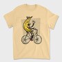 Banana Riding Bike, Tricou Barbati (Unisex)