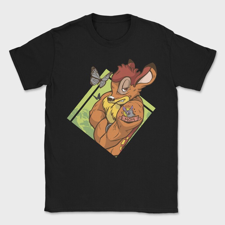 Bambi Mom, Tricou Barbati (Unisex)