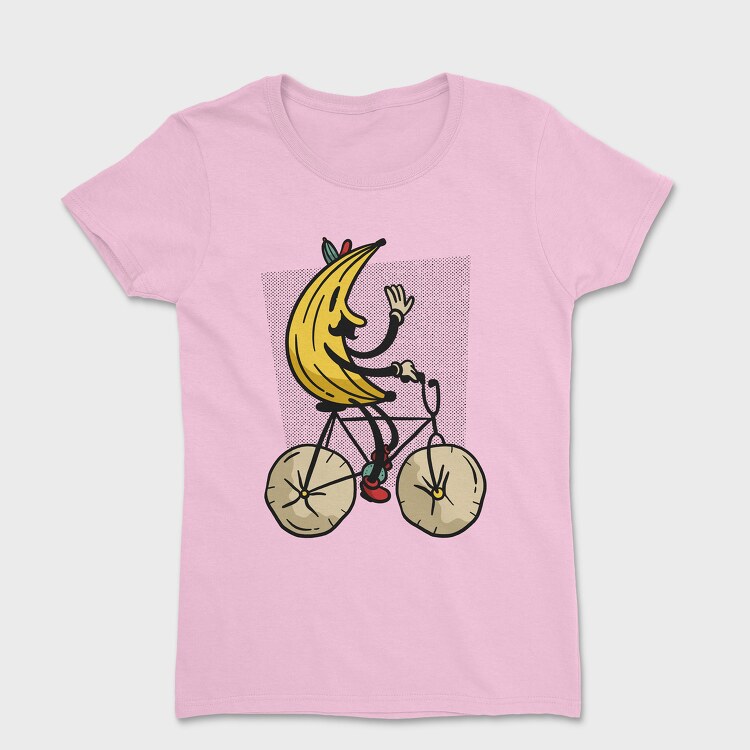Banana Riding Bike, Tricou Femei