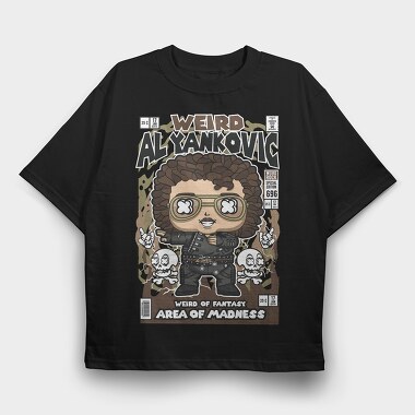 Weird Al Yankovic, Tricou Oversize Barbati (Unisex)