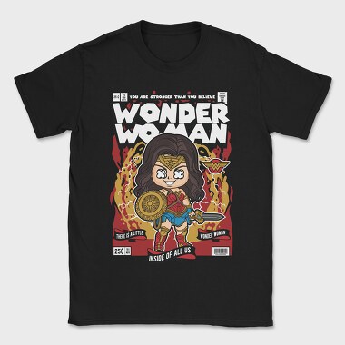 Wonder Woman, Tricou Barbati (Unisex)