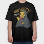 Anxietea, Tricou Oversize Barbati (Unisex)