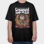 Wonder Woman, Tricou Oversize Barbati (Unisex)