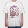 Be Different, Tricou Oversize Barbati (Unisex)