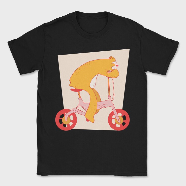 Sloth Ebike, Tricou Barbati (Unisex)