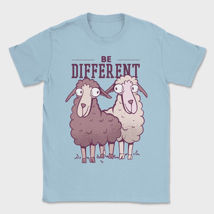 Be Different, Tricou Barbati (Unisex)
