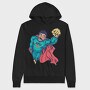 Superdad Hero, Hanorac Oversize Barbati (Unisex)