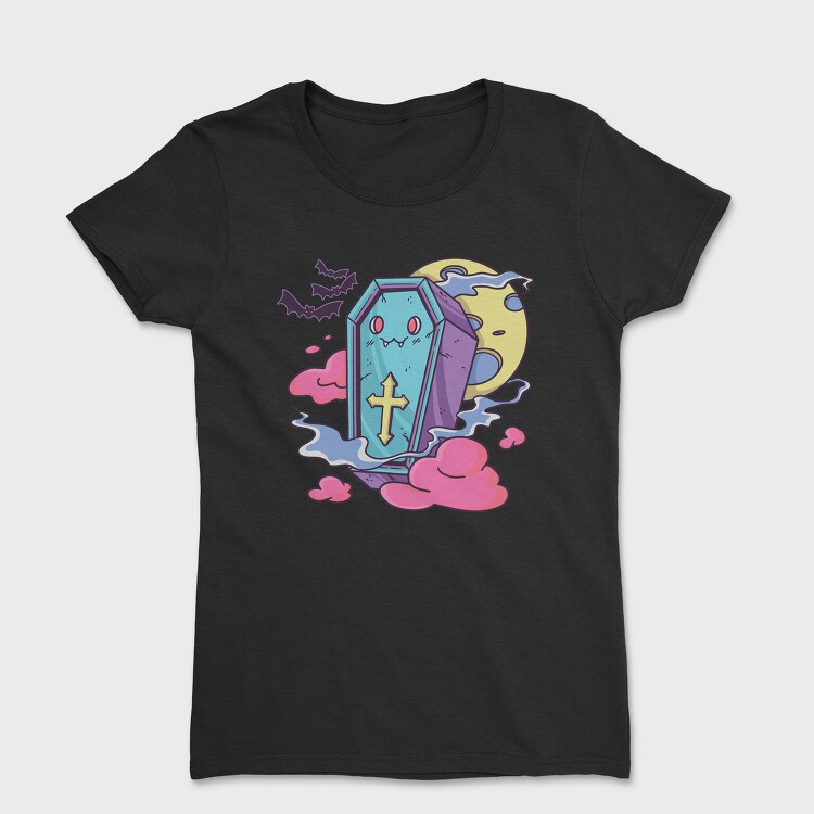 Coffin Pastel Goth, Tricou Femei