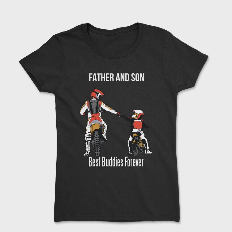 Father And Son Enduro, Tricou Femei