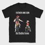 Father And Son Enduro, Tricou Barbati (Unisex)