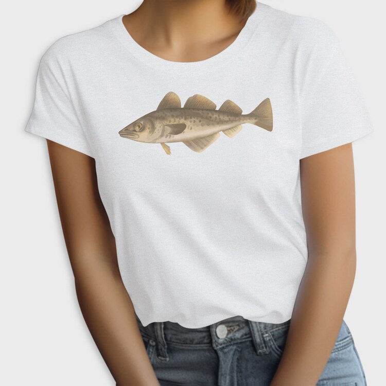 Fish Gadus Morhua, Tricou Femei