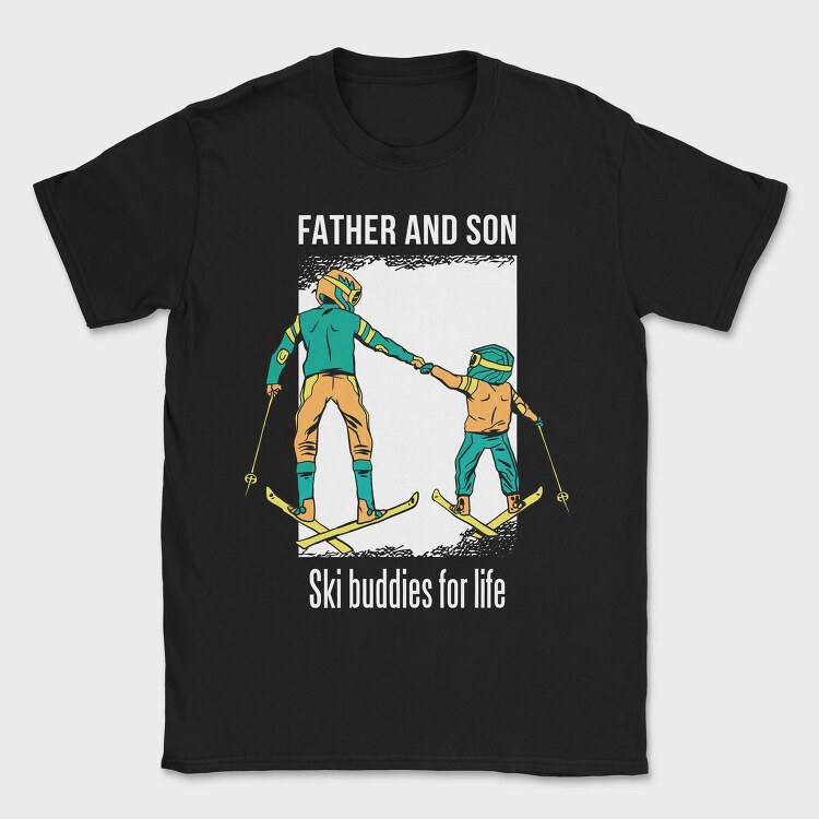 Father Son, Tricou Barbati (Unisex)